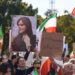 Washington, DC – October 22, 2022: Iranian Americans rallied near the US Capitol in support of and solidarity for the overthrow of the government in Iran in the aftermath killing of Mahsa Amini.