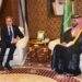 U.S. Secretary of State Antony Blinken visited Saudi Arabia and met with Saudi Crown Prince Mohammed Bin Salman