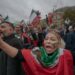 Iranians on the protests in Trafalgar Sq over Mahsa Amini’s death - London 05 - 11 - 2022