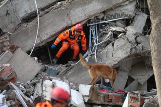 Tehran residential attack damage to apartment buildings in Tehran