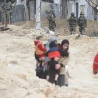 Aftermath of civilian property damage near Bethlehem