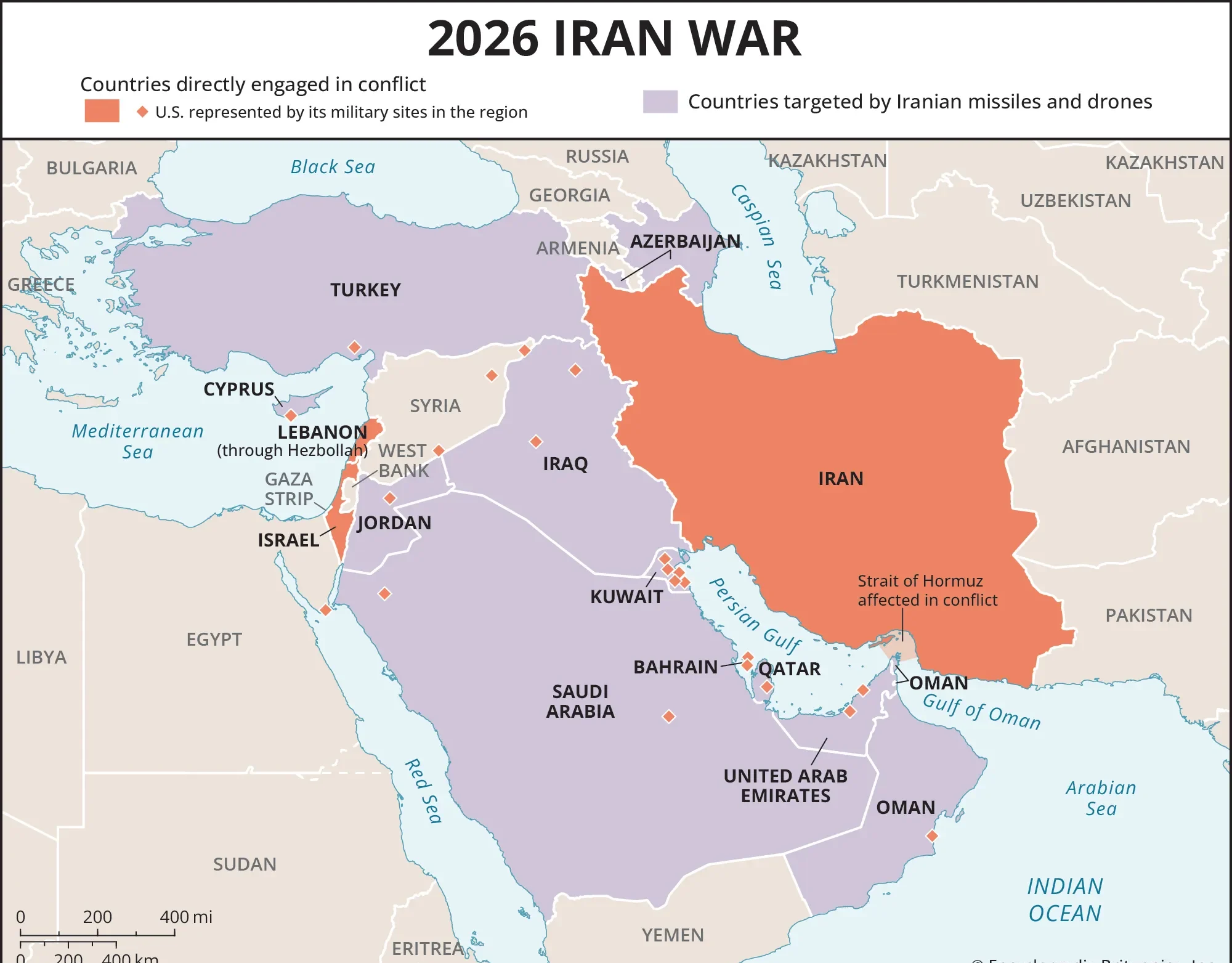 Middle East security updates highlighting Israel air defense intercepting missiles