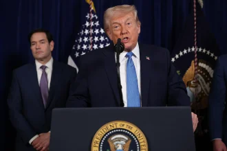 Iran rejects Trump ceasefire claims Washington press briefing 2026 tensions