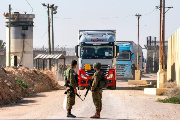 Gaza border crossing developments during January 2026