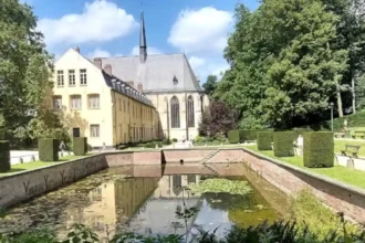 25 activists  block Ixelles VUB Braem building for boycott