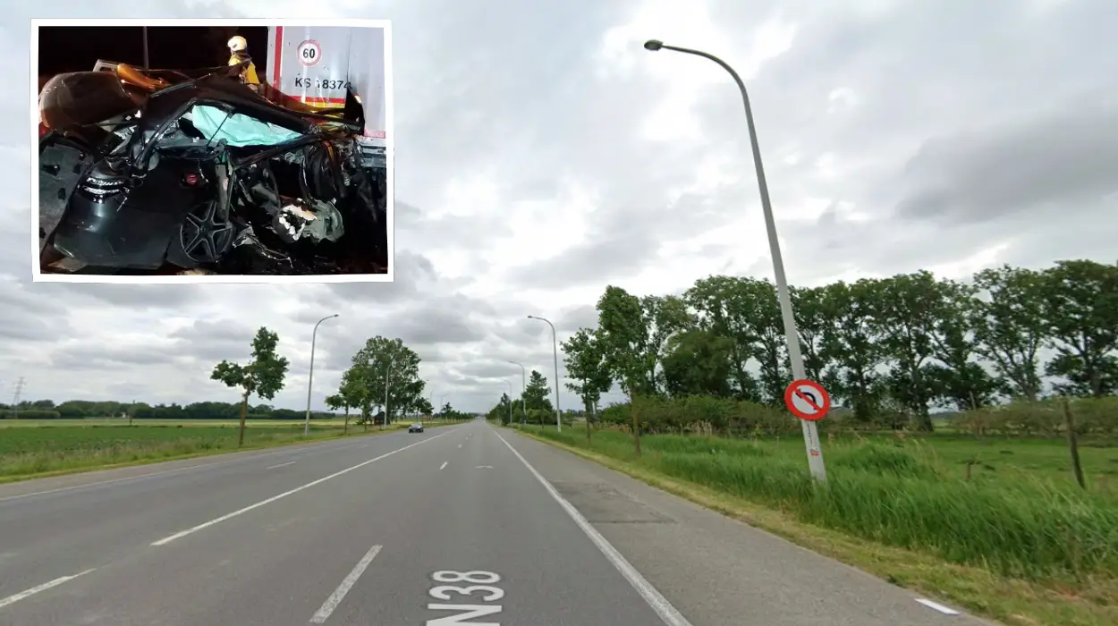 28-year-old woman survives crash into parked truck in Ypres