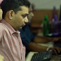 Indian financial market trends reflecting decline in trading income and profits