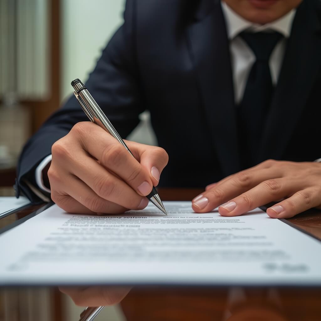 Entrepreneur reviewing company registration requirements before registering a UK limited company