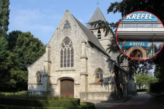 3 masked men rob Krefel in Drogenbos steal cash and phones