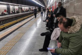 Iran railway shutdown leaving passengers stranded at railway station