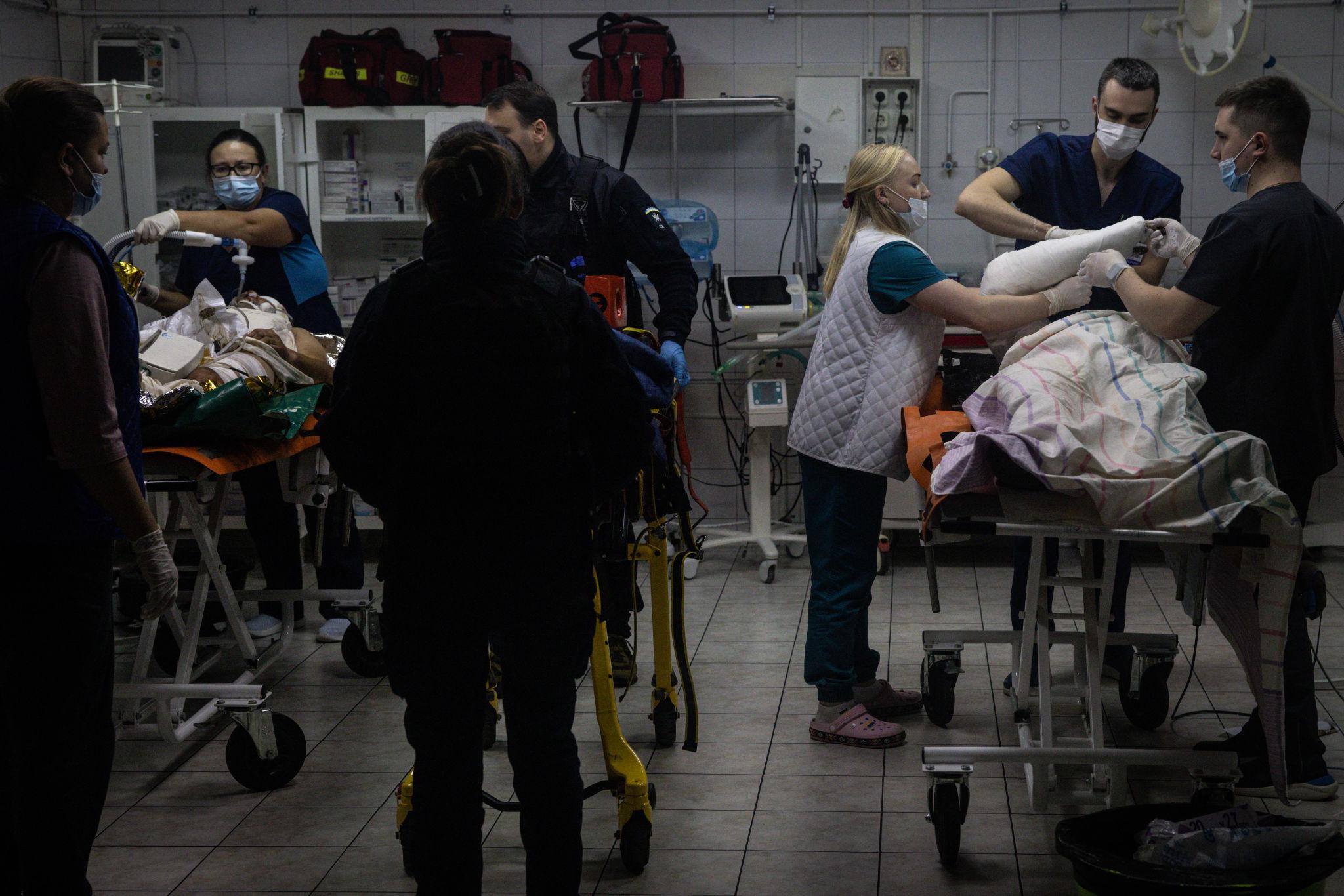 Ukraine violence report police investigation Kyiv security response