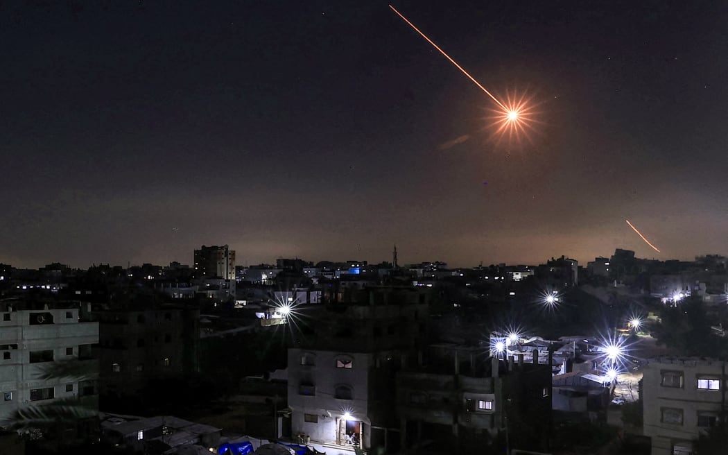 Smoke visible after Iran drone shot down over Qasr e Shirin during aerial interception in Iran