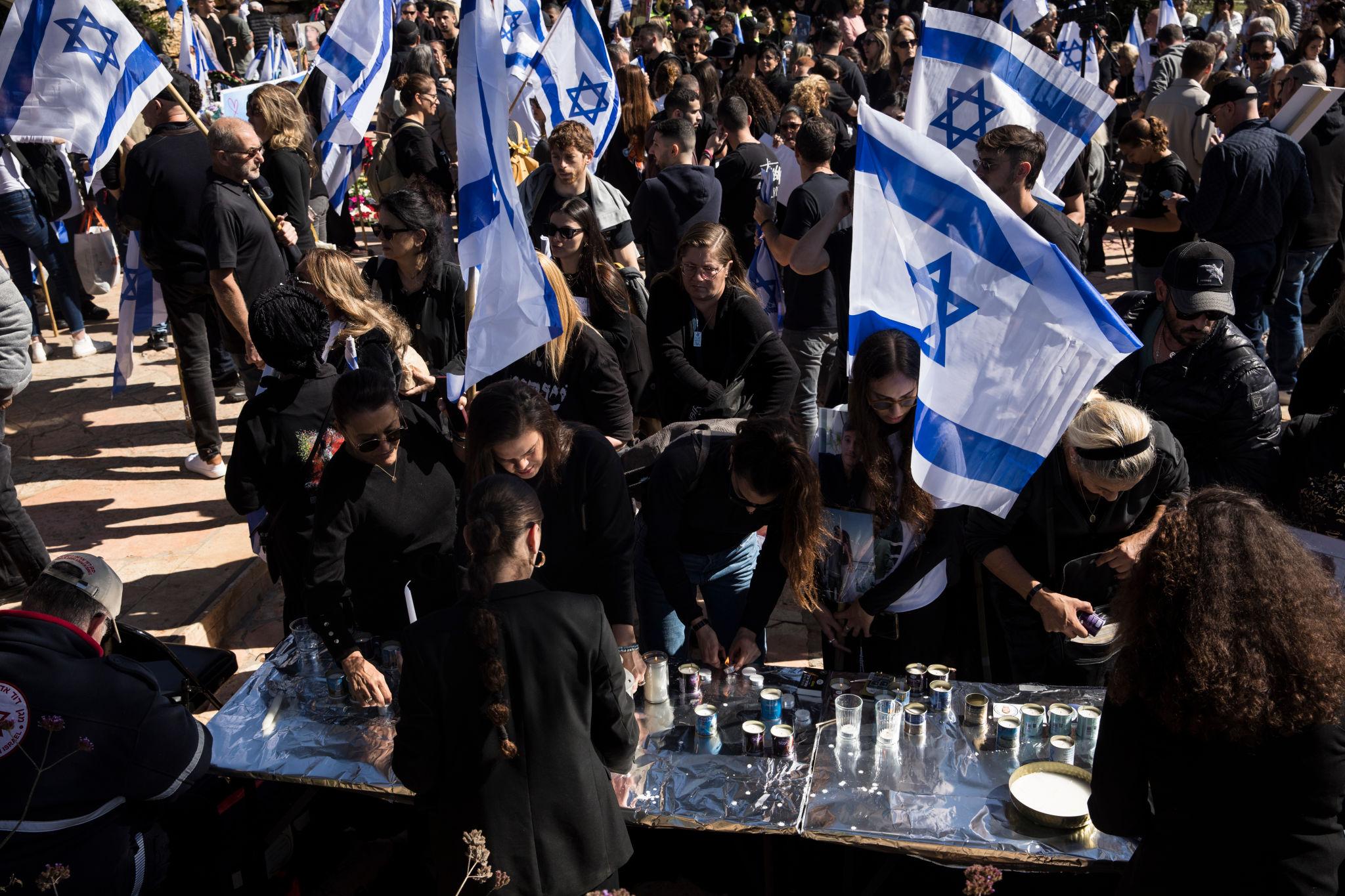 Jerusalem as Israel marks the October 7 anniversary