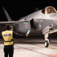 US weapons deal Israel F-15I Raam strike aircraft preparing for mission