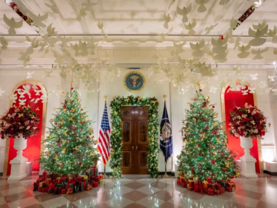 President Trump Delivers Christmas Greetings From the White House