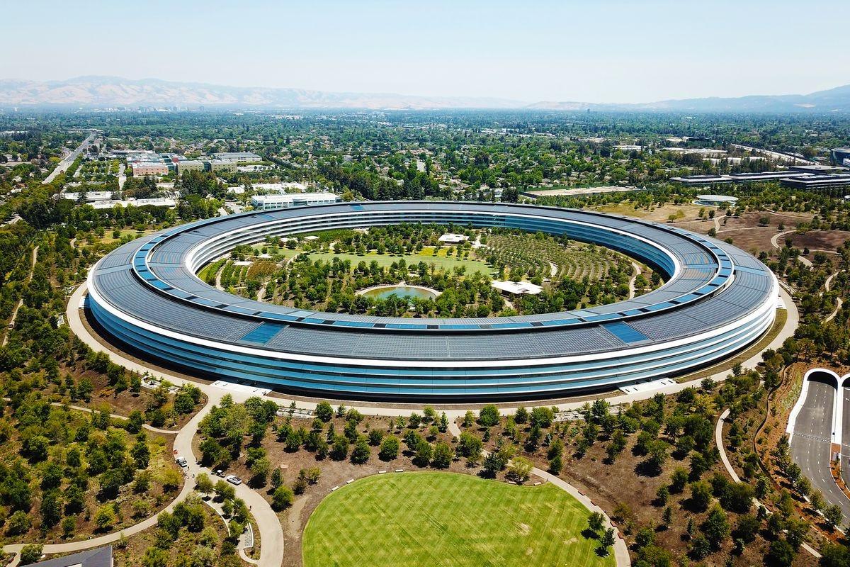 Apple Park headquarters as Apple expands generative AI services globally