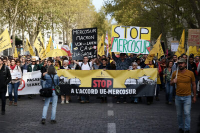 Belgian Farmers’ Protest Turns Violent Over EU-Mercosur Trade Deal