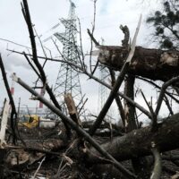 Ukraine power grid attack damages electricity infrastructure in Kyiv 2026