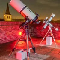 6 planets aligned at Georges Lemaître observatory in Bocholt