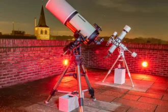 6 planets aligned at Georges Lemaître observatory in Bocholt
