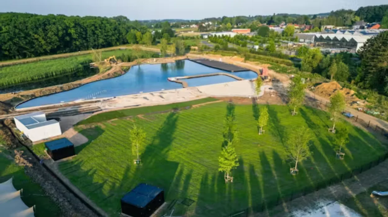6,300 visit Aarschot’s new park Schoonhoven swim pond