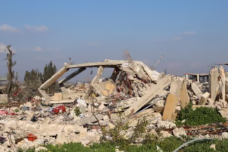 Border village demolition near Lebanon Israel border