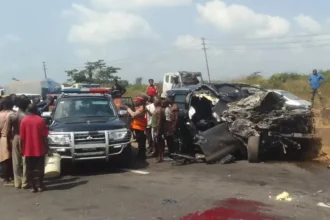 road safety Nigeria concerns after urban traffic accident