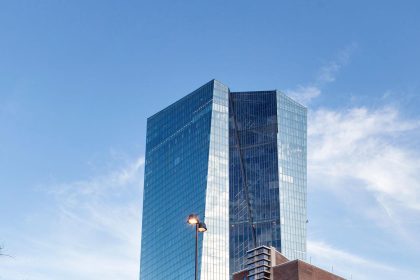 Europe inflation news showing the European Central Bank headquarters in Frankfurt, Germany in 2026