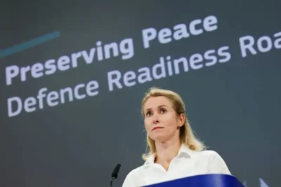 EU’s Kaja Kallas calls Putin’s visit to Hungary ‘not nice’