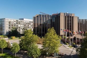 European Court of Auditors headquarters as EU spending errors prompt scrutiny of budget controls.