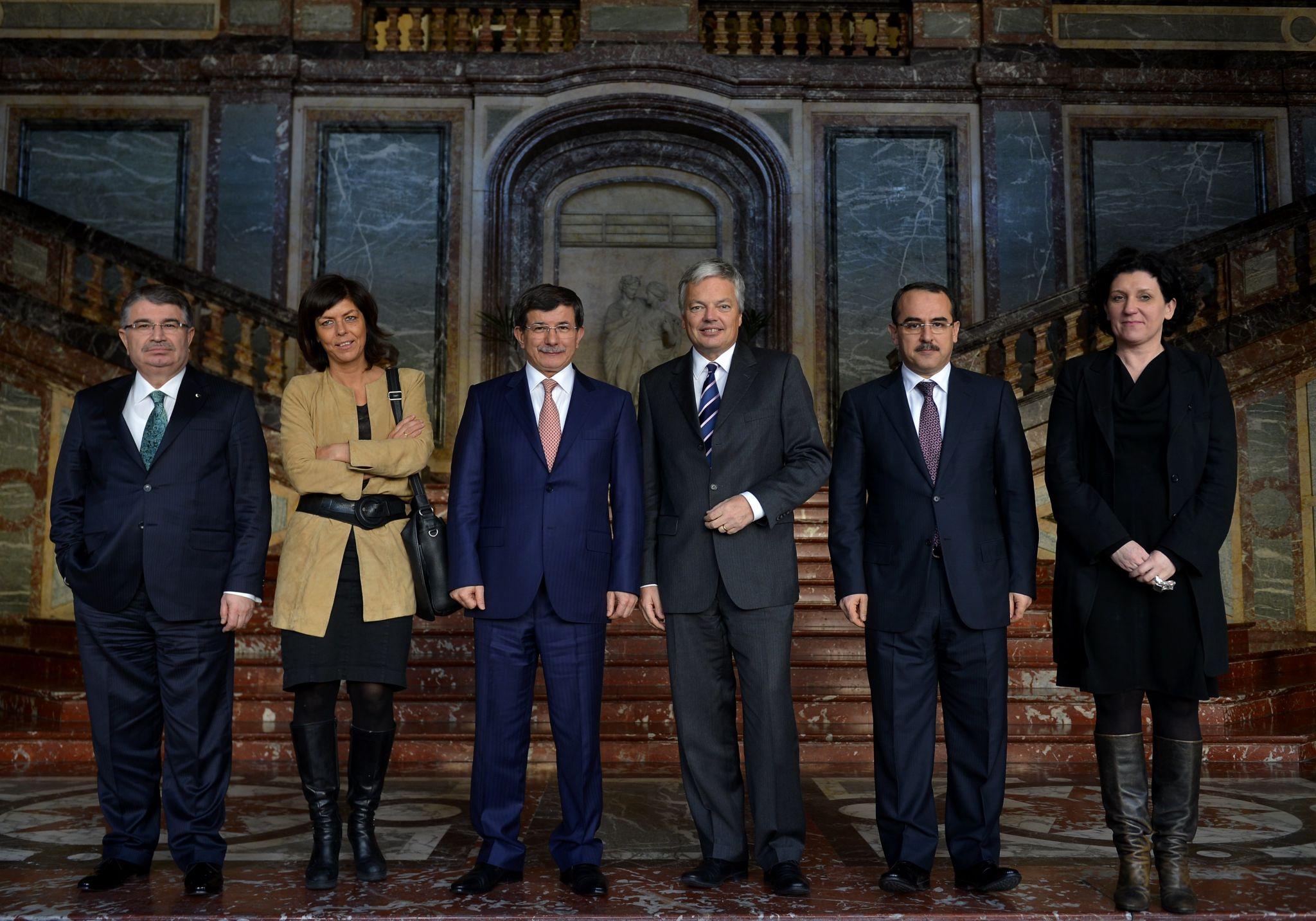 Belgian and Turkish officials meet during strategic diplomatic talks in 2026