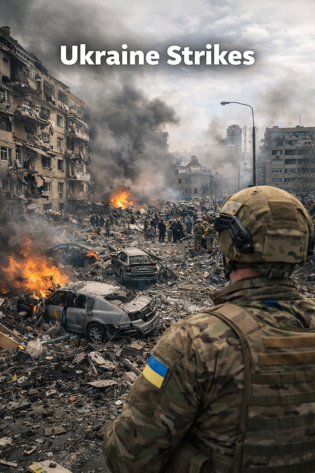 Ukraine strikes deep as a Russian submarine is destroyed in a dramatic military attack.