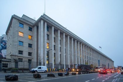 National Bank of Belgium building in Brussels as countercyclical buffer remains at 1.25%