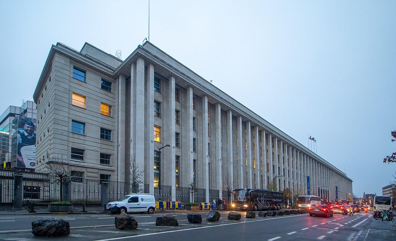 National Bank of Belgium building in Brussels as countercyclical buffer remains at 1.25%