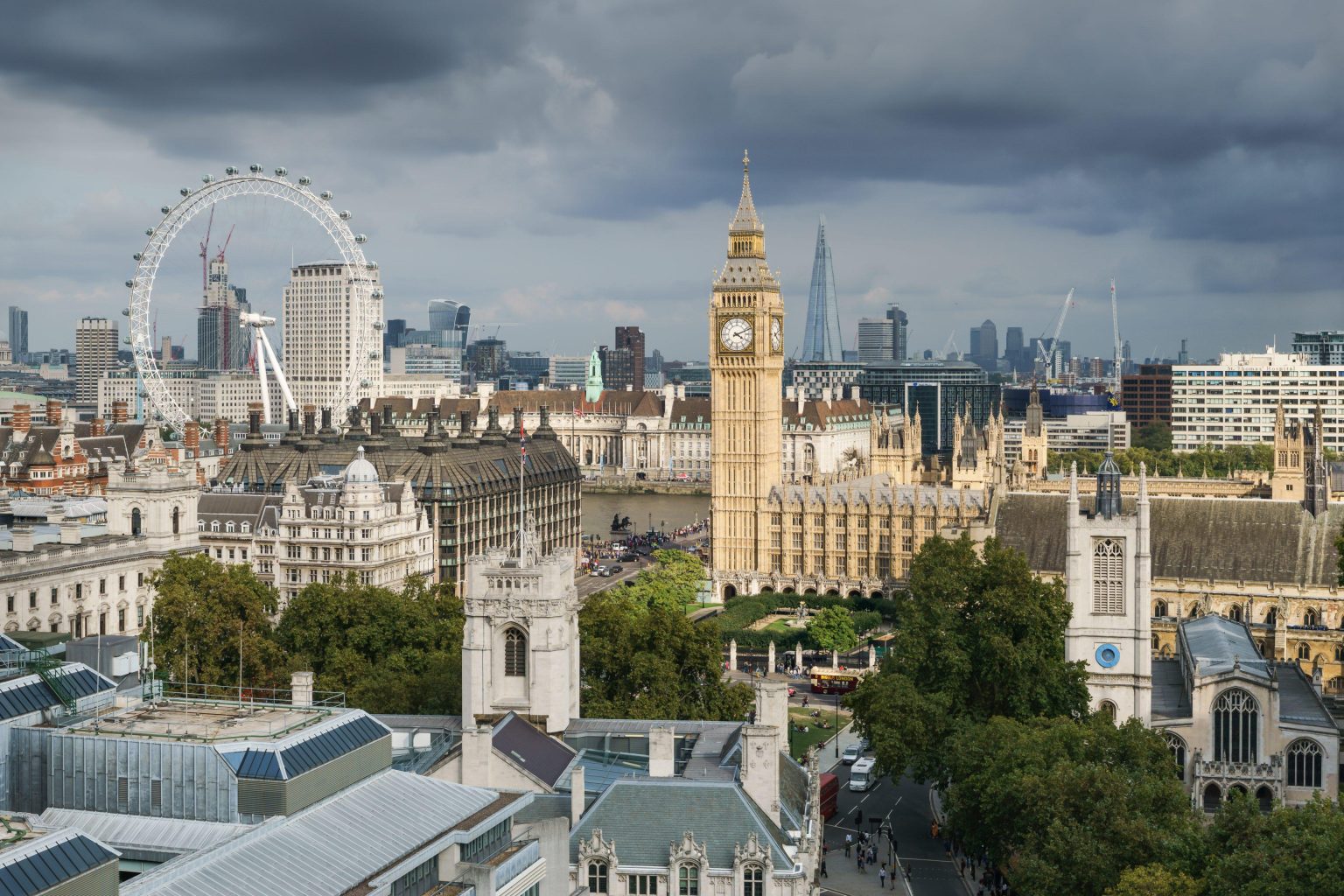 UK city skyline representing regional devolution UK economic policy