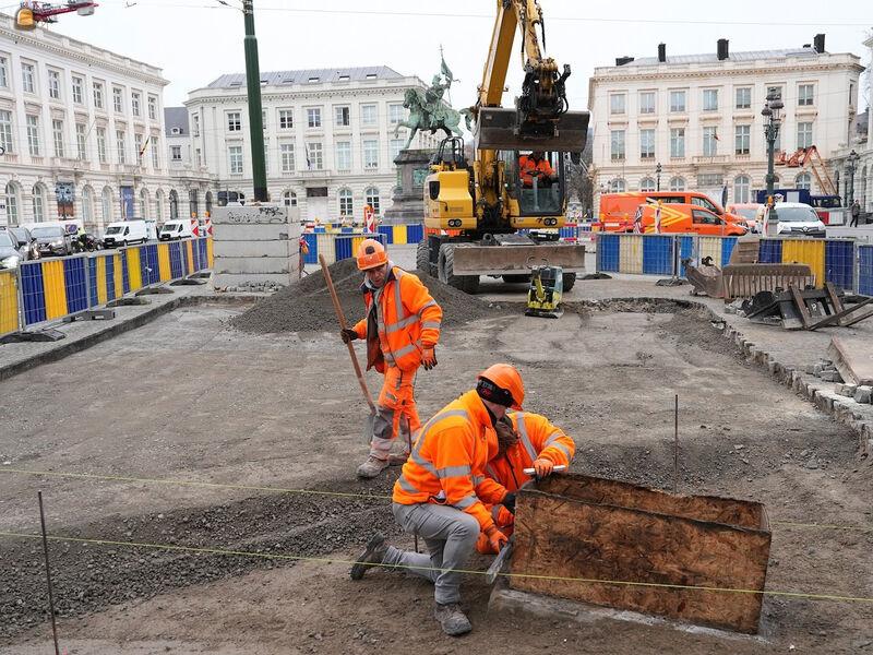 Belgium working-time registration rules affecting workers at construction sites