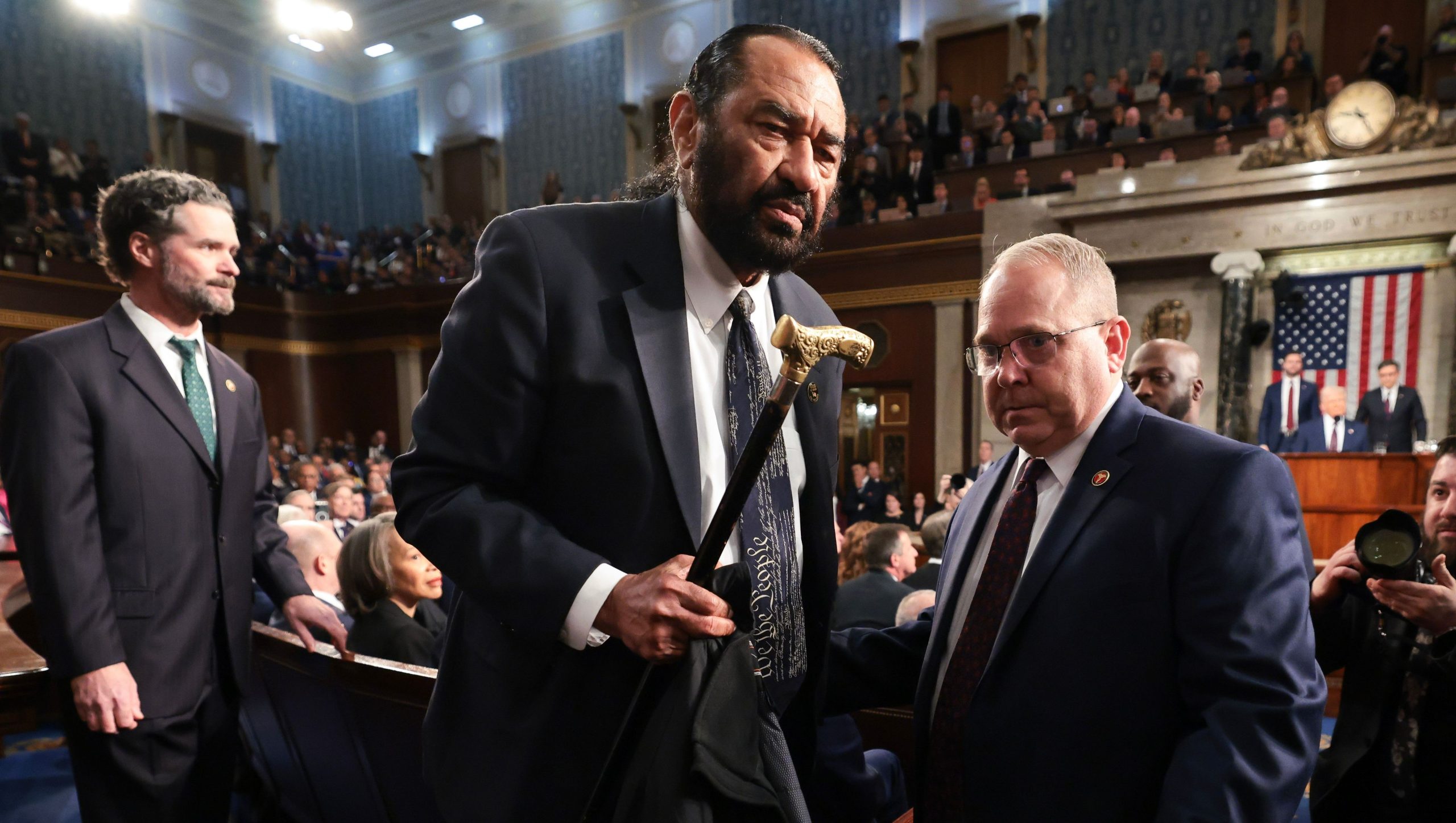 Members of Congress debating during Obama video controversy in 2026