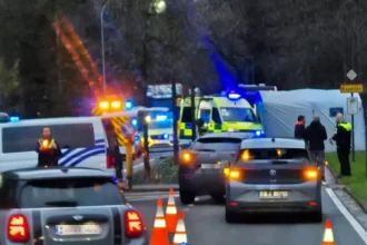 A 14-year-old girl dies after being struck by bus on N111 road