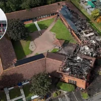 A man arrested after attempted arson at Antwerp City Hall