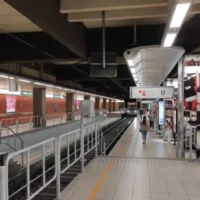A person found dead in the shutters at Brussels metro station