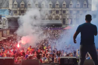AA Gent fans electrify Gentse Feesten,Ghent embrace new era