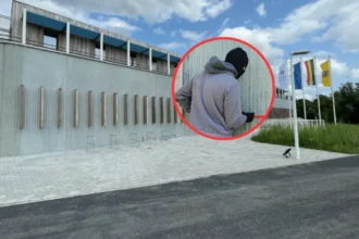 AMOW police launch Dark Days campaign in Asse, Dorien De Nijs leads