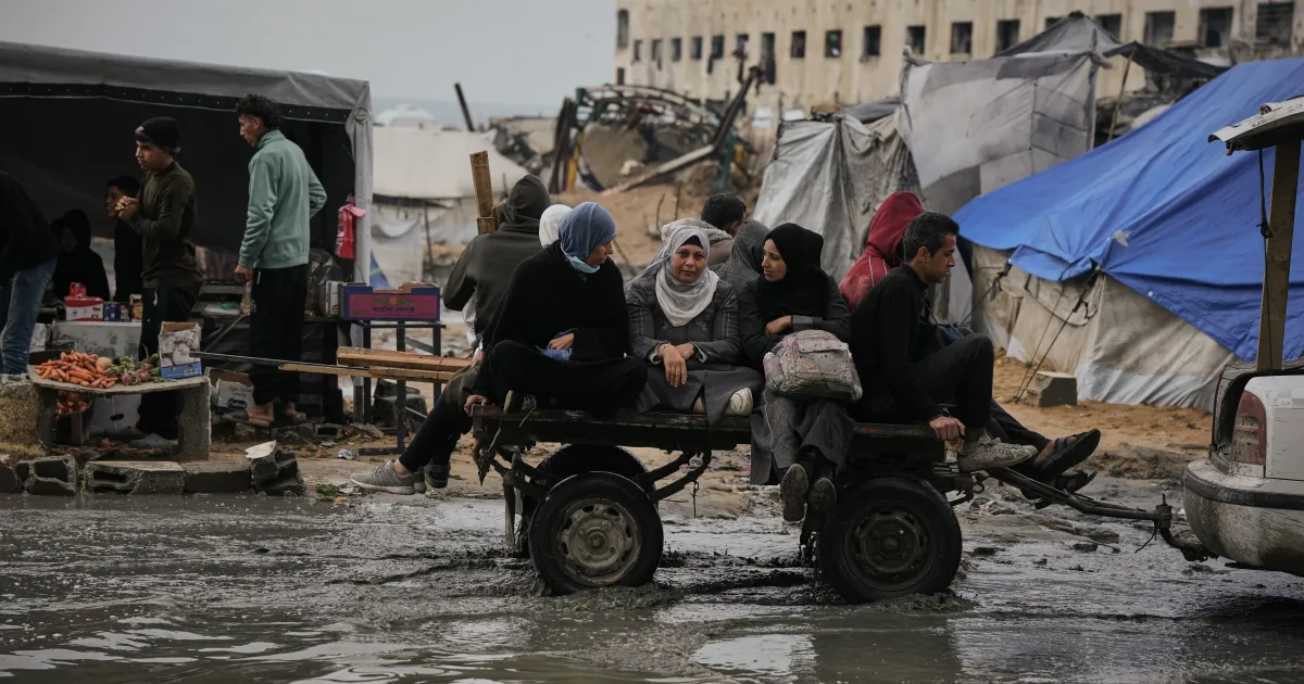 Gaza storm aftermath damaging homes and infrastructure