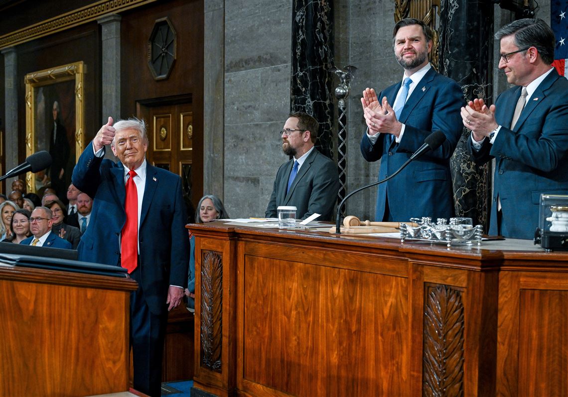 President delivering State of the Union foreign policy remarks before Congress in Washington
