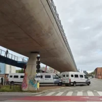 Activists stand firm in Ghent's Bloemekenswijkbos against De Lin
