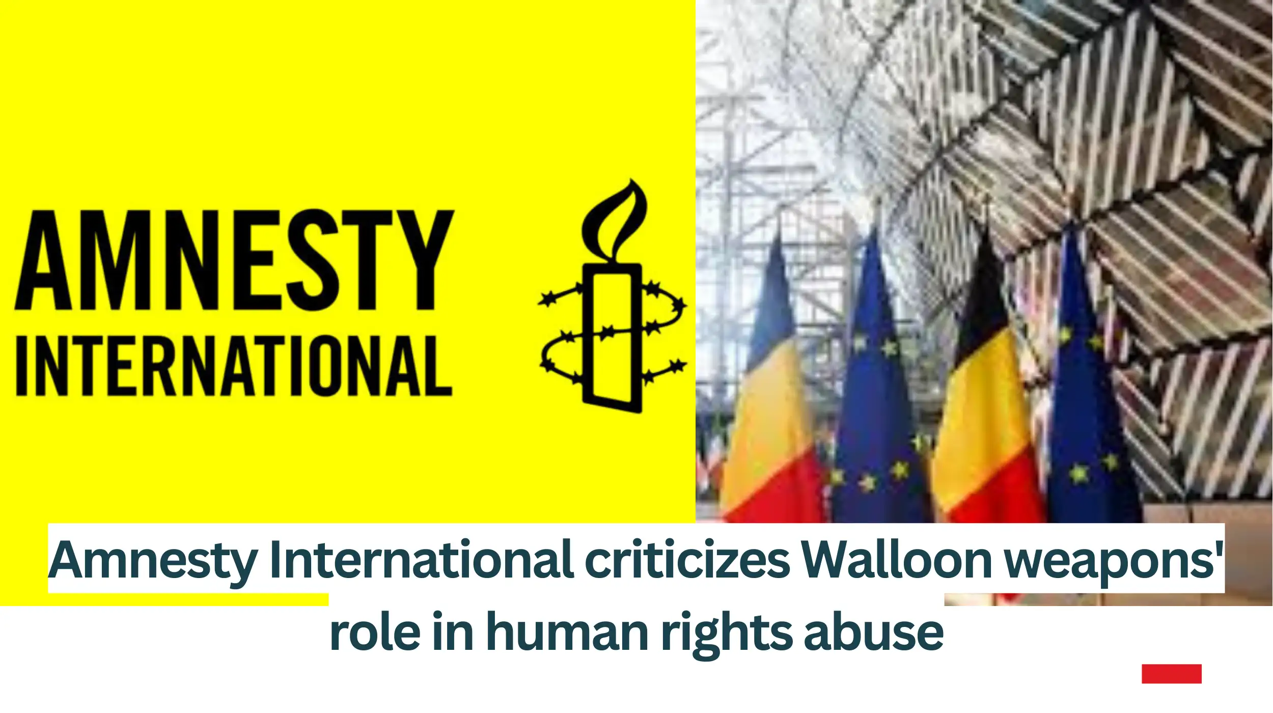 Amnesty International criticizes Walloon weapons' role in human rights ...