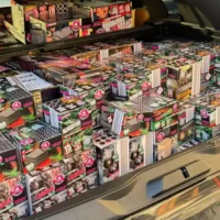 Anderlecht police seize illegal fireworks from German car