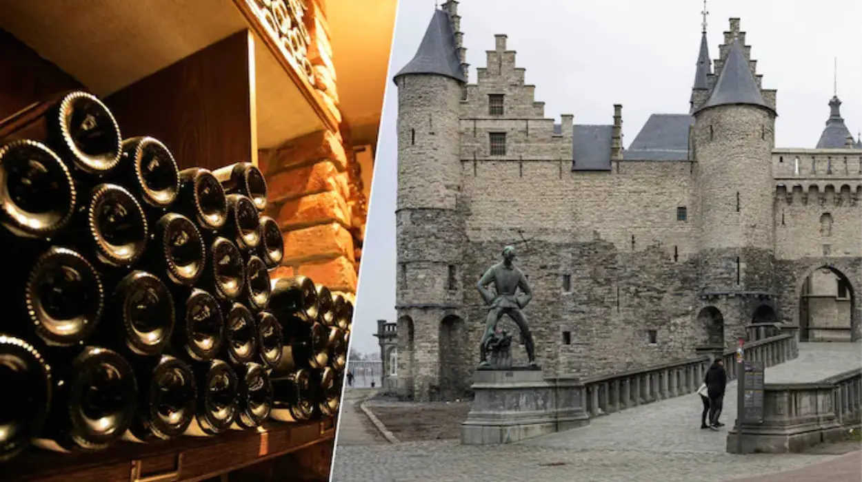 Antwerp 900 wine bottles launch by Wijnfaktorij