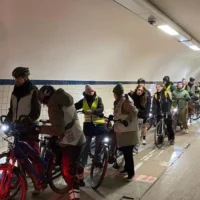 Antwerp cyclists face delays at Sint-Annatunnel elevators