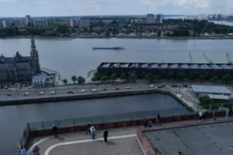 Antwerp expands free 30 swim days at Bonapartedok near MAS